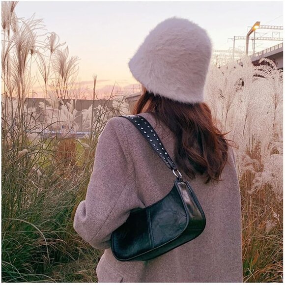 Elegant Vintage-Inspired Crossbody Handbag for Women - Roomy & Compact, 9.45" - Picture 2 of 7